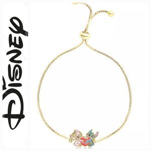 Disney Stitch & Angel Heart Lariat Bracelet